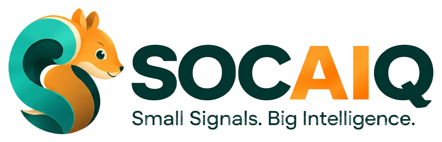SOCAIQ — Small Signals. Big Intelligence.
